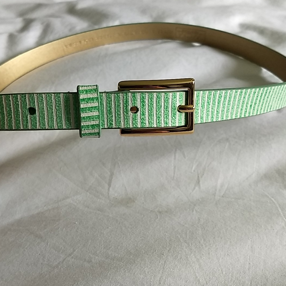 Women's sea green belt, Large